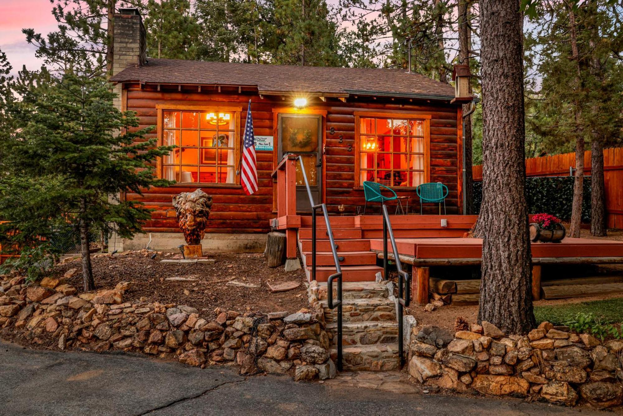 Вилла The Nest On Towne Trail - Hot Tub, Bbq, Fire Pit Биг Бэар Лейк Экстерьер фото